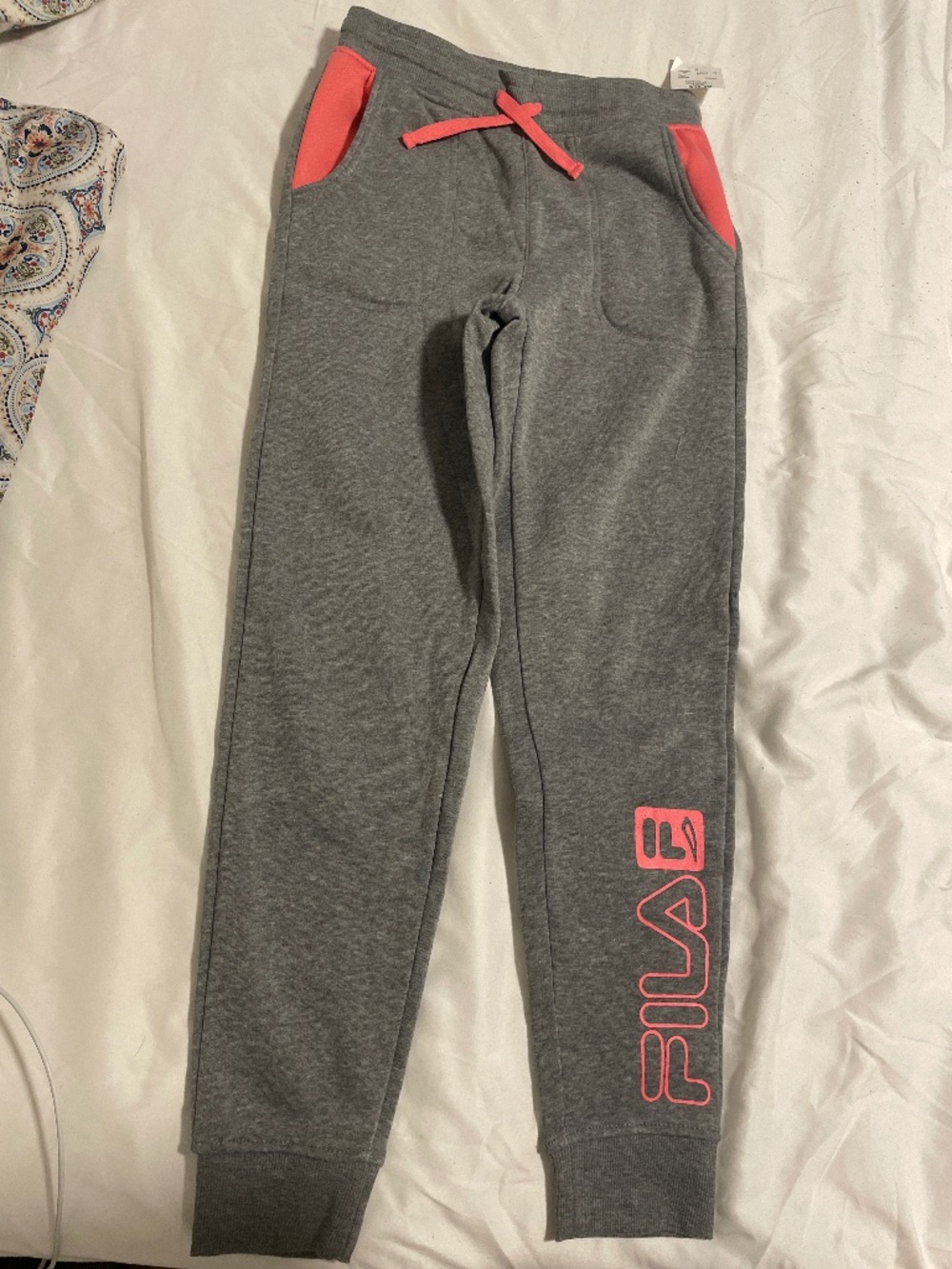 girls fila sweat pants